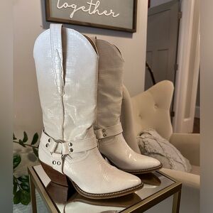 White Western Women’s Boots